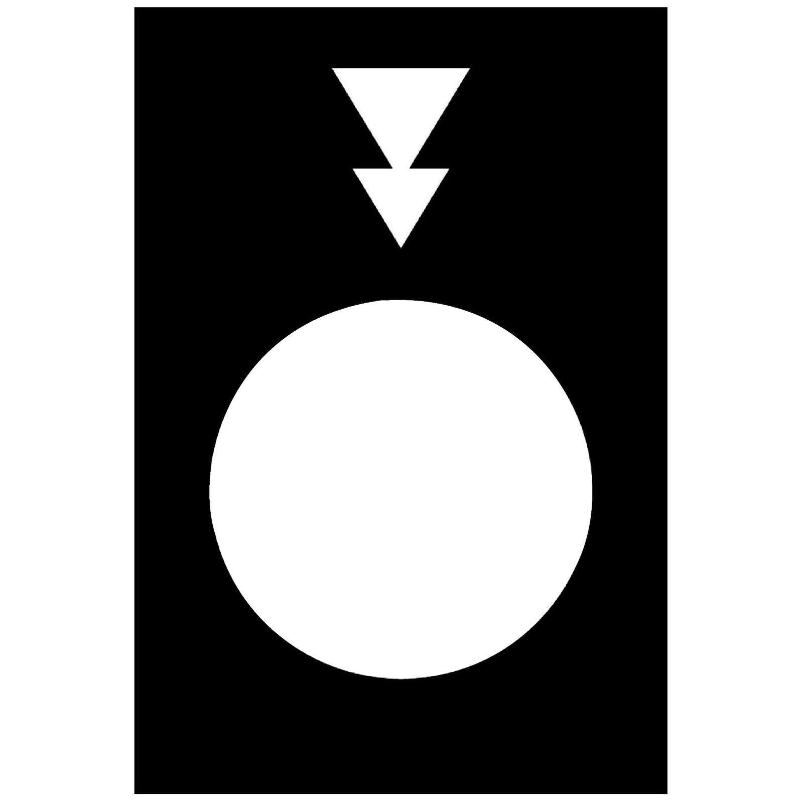 Marked legend, Harmony XAC, legend, 30 x 40mm, black, lower, slow, fast