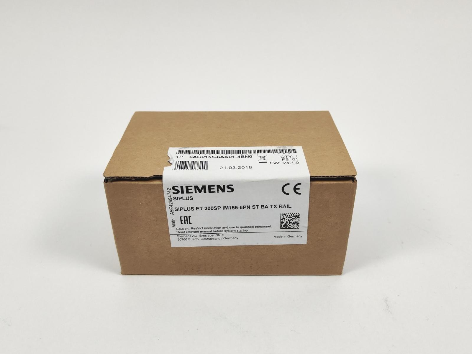 SIPLUS ET 200SP IM155-6PN ST BA TX RAIL