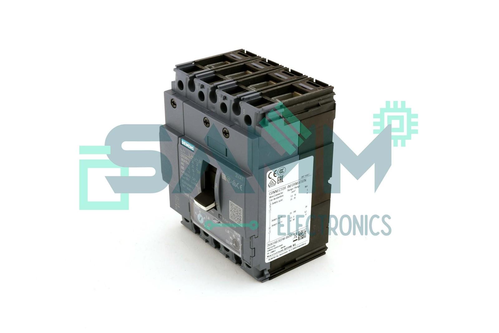 BRKR 3VA11 4P 50A 25KA ATAM100NTRL BOX