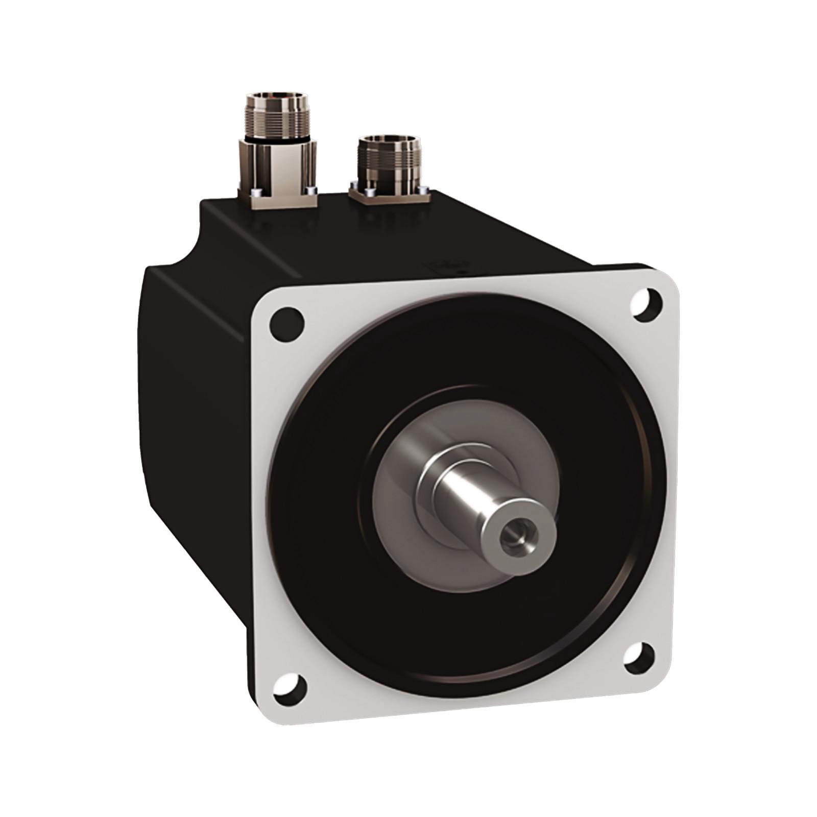 servo motor BMH, Lexium 32, 10.3Nm, 4000rpm, keyed shaft, with brake, IP54, 128 multiturn encoder, straight