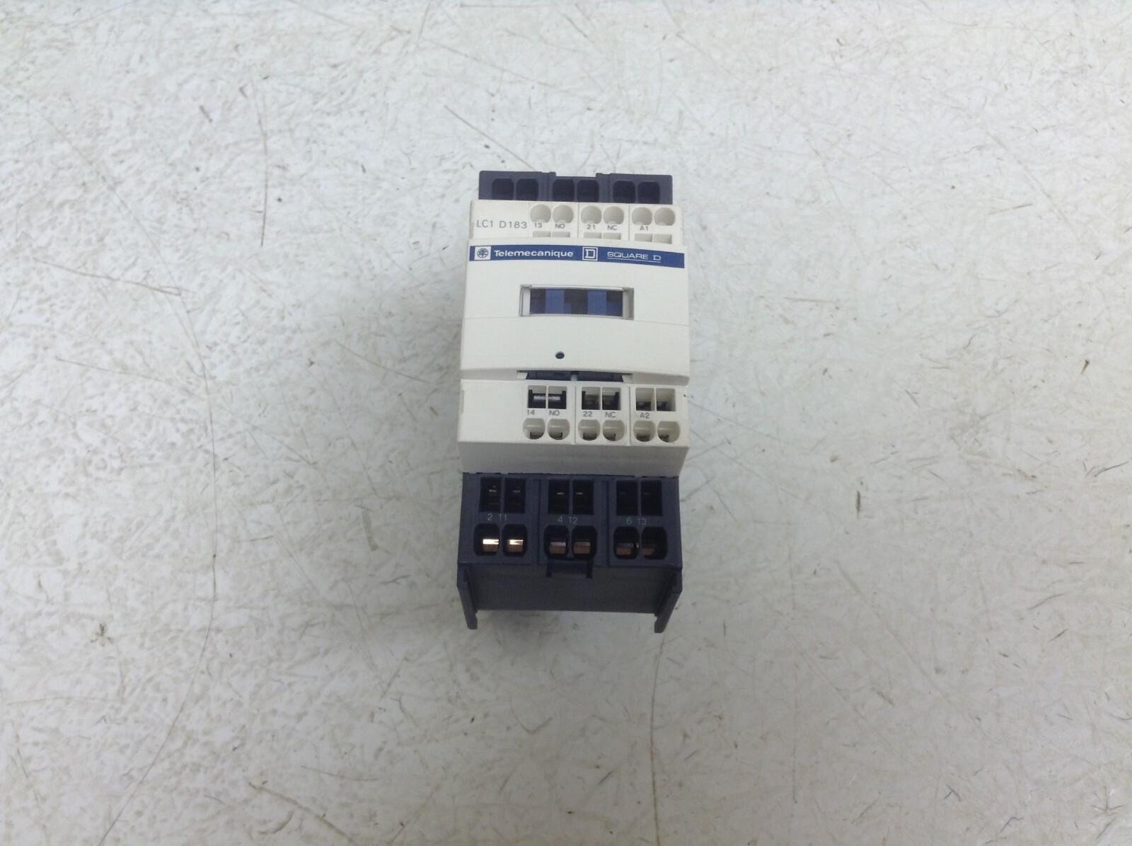 IEC contactor, TeSys Deca, nonreversing, 18A, 10HP at 480VAC, 3 phase, 3 pole, 3 NO, 120VAC 50/60Hz coil, open style