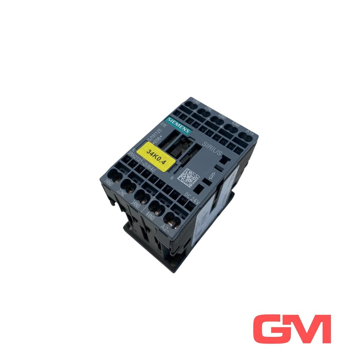 CONT RELAY, 3NO+1NC, DC 24V, VARIST
