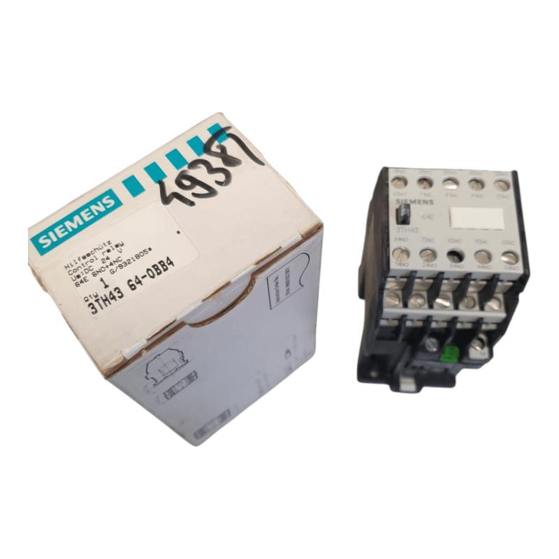 CONTROL RELAY, DC OPER, 24V, 6NO+4NC