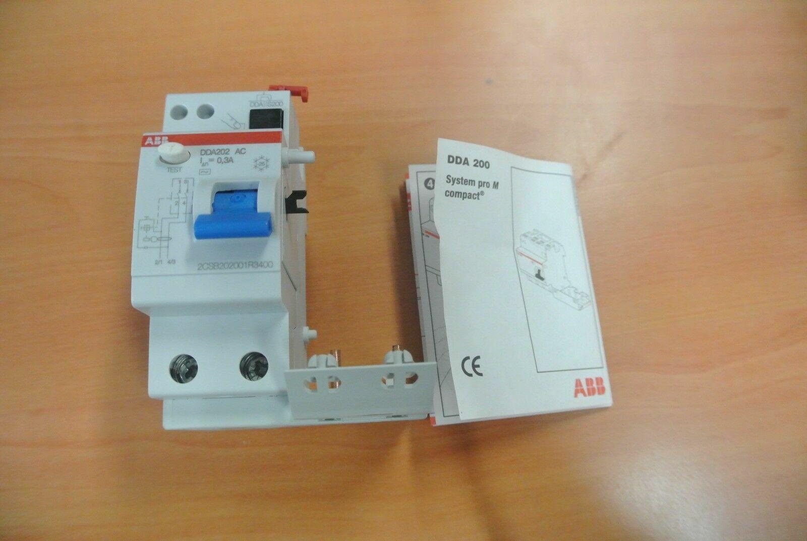 DDA202 AC-40/0.3 Residual Current Device Block