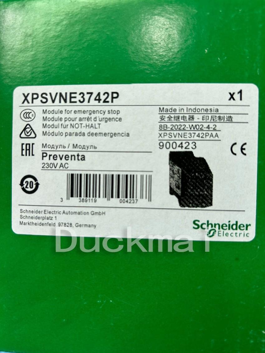 module XPSVN - zero speed detection - 230 V AC for motor power supply <= 60 Hz