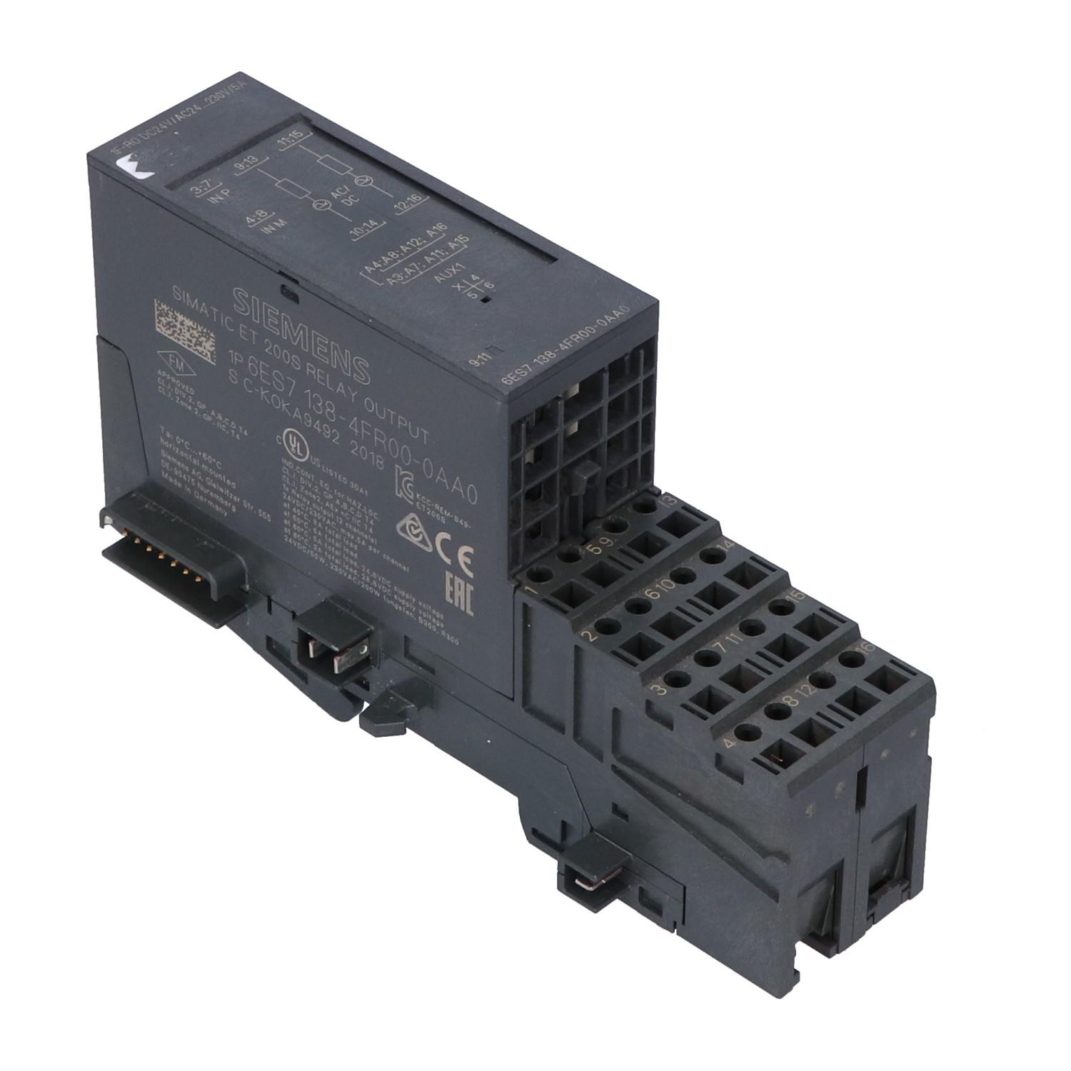 ET200S, 1 F-RO DC24V/5A AC24..230V/5A