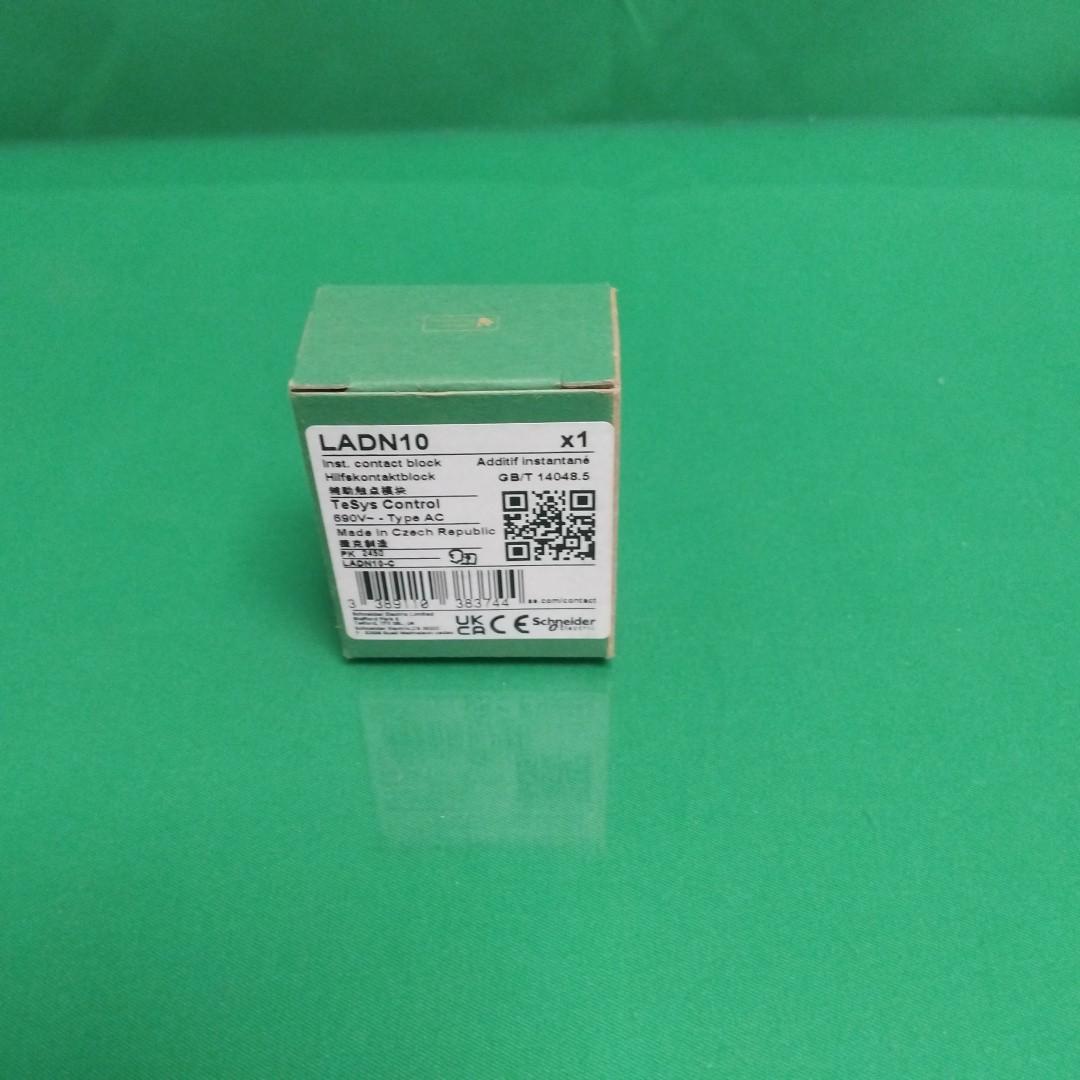 Auxiliary contact block, TeSys Deca, 1NO, front mounting, screw clamp terminals