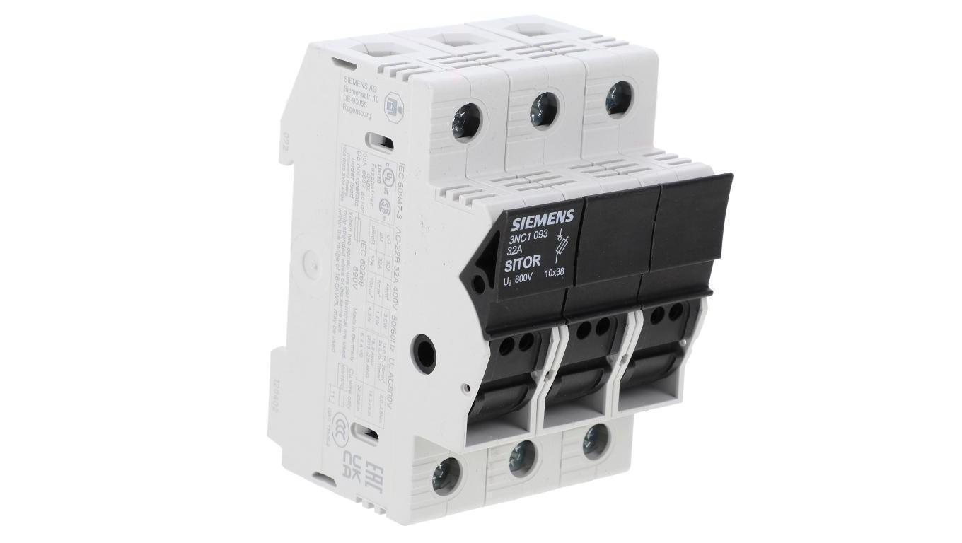 FUSE DISCONNECT SWITCH, 10X38, 32A, 690V, 3P