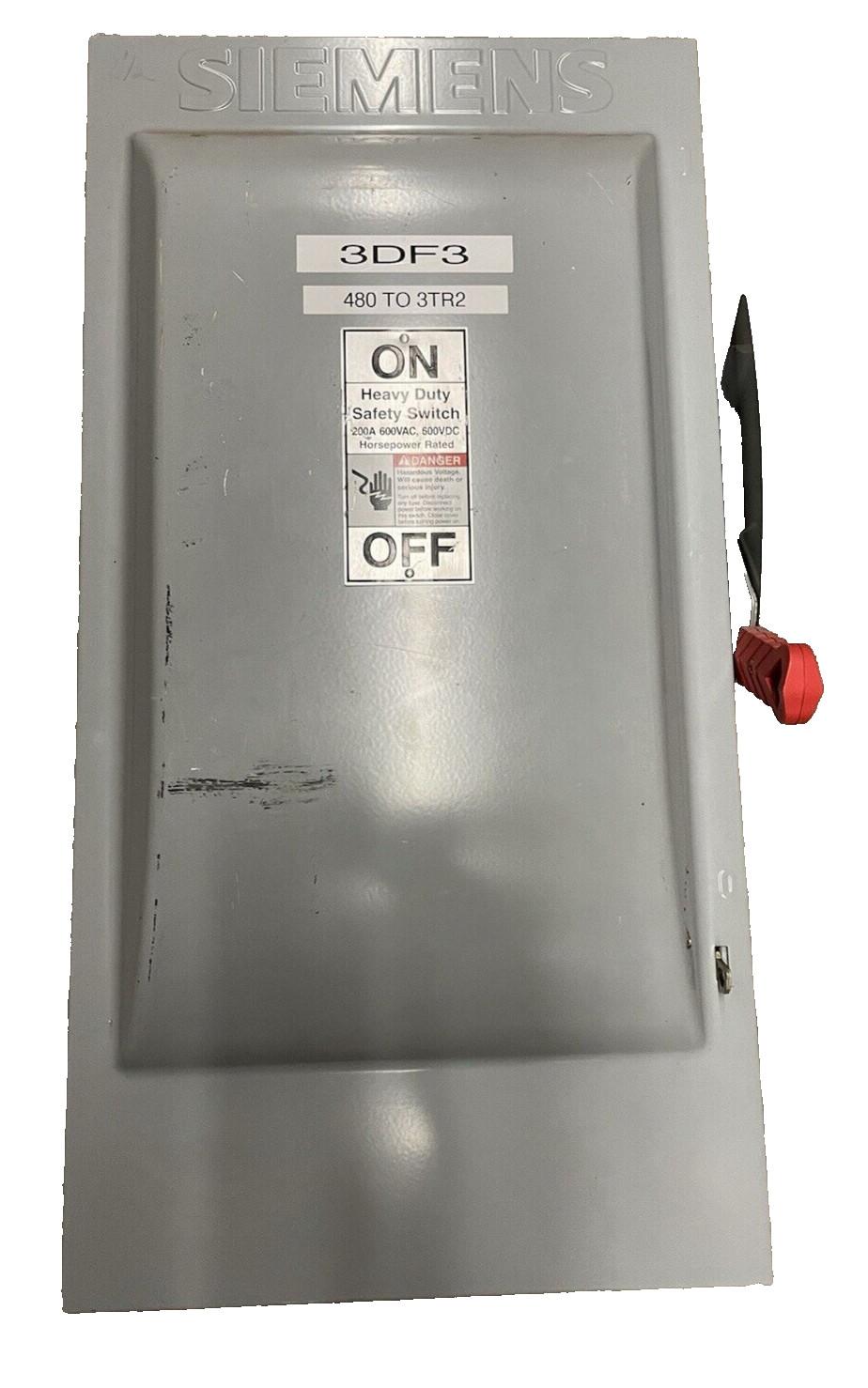HDSS FUS 3P3W 600V 200A N1 G BAR