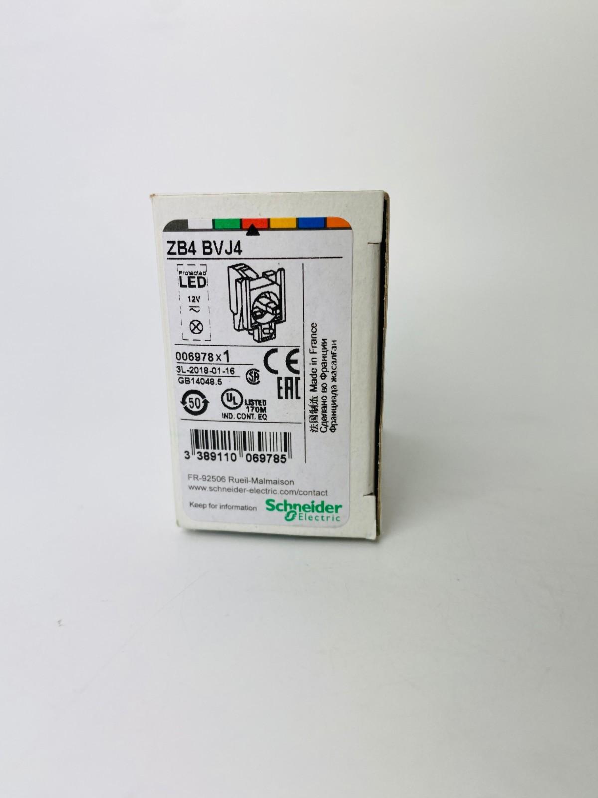 ZB4BVJ4 Harmony XB4 Series, Red LED, 12V