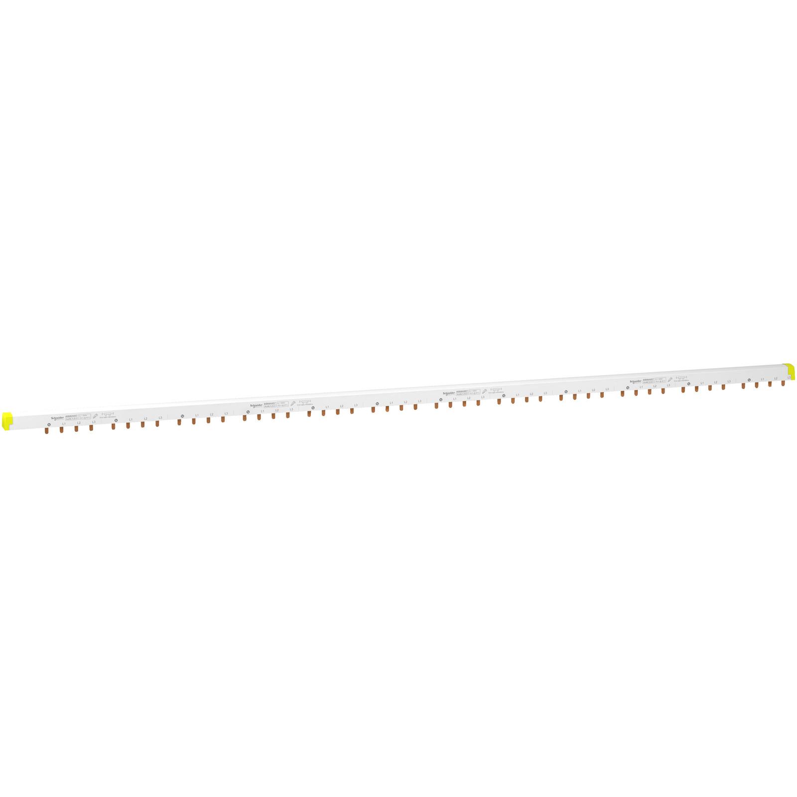 Acti9 - comb busbar - 3L+N wtih Aux - 18 mm pitch - 57 modules - 100A