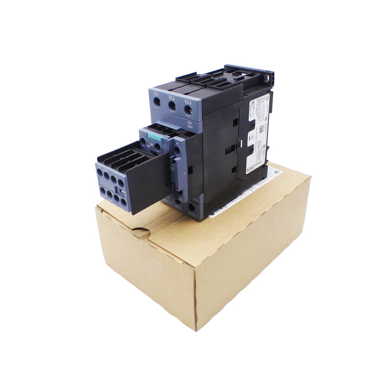 CONTACTOR S2 50A 42VAC SCREW 2NO/2NC