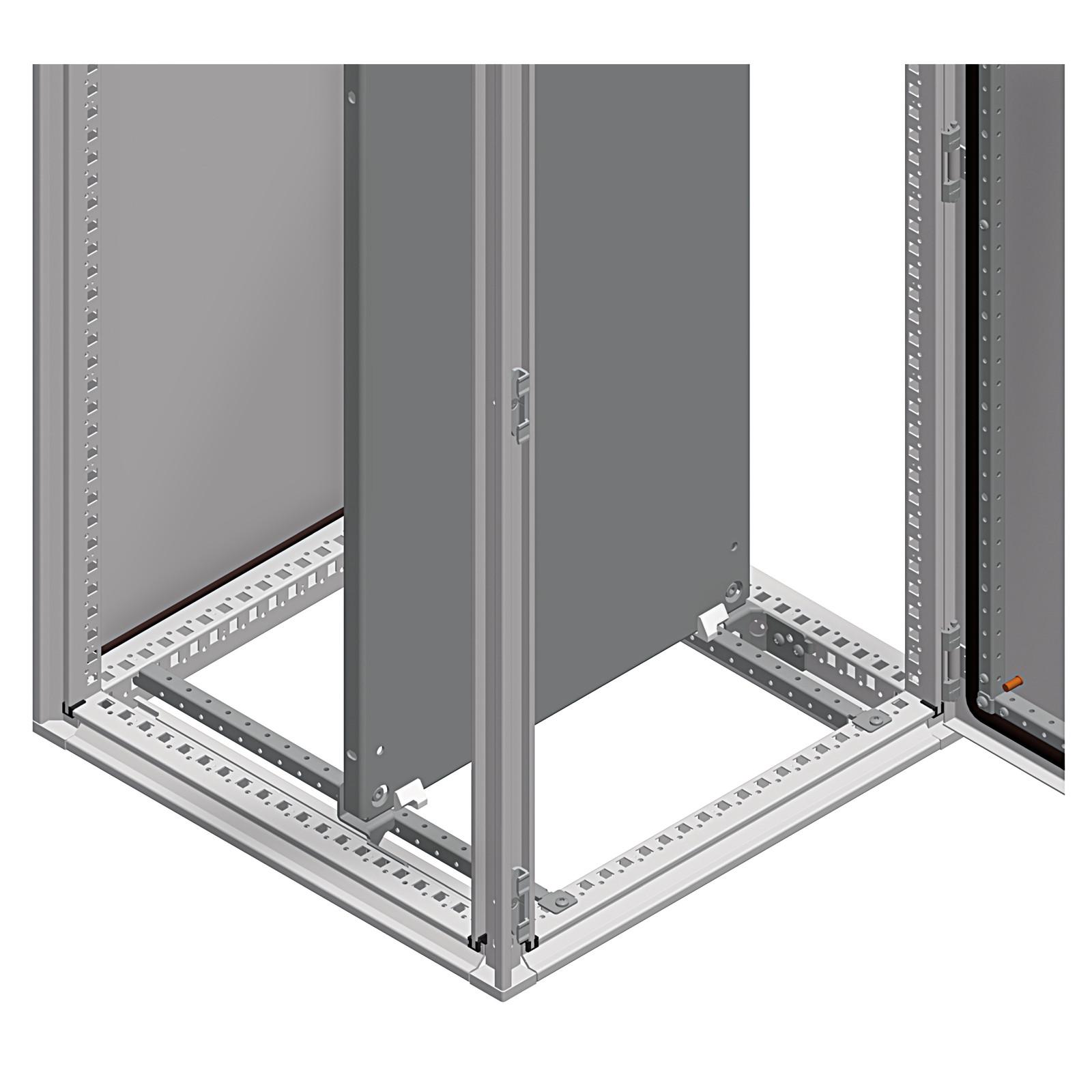 Mounting plate sliding rails, PanelSeT SFN, Spacial SF, D500mm , set of 2