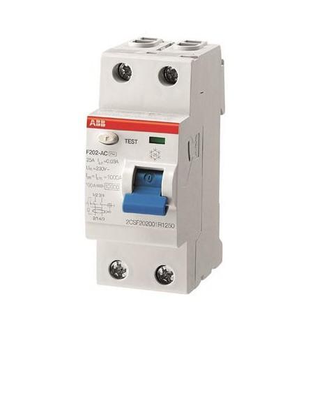 F202 AC-40/0.3 Residual Current Circuit Breaker 2P AC type 300 mA