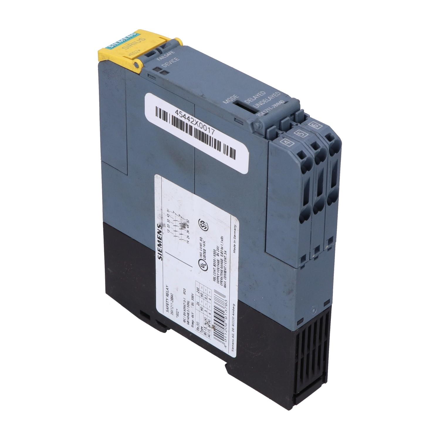 SAFETY RELAY, 4RO, 4NO+1NC, 24VAC, SPRNG