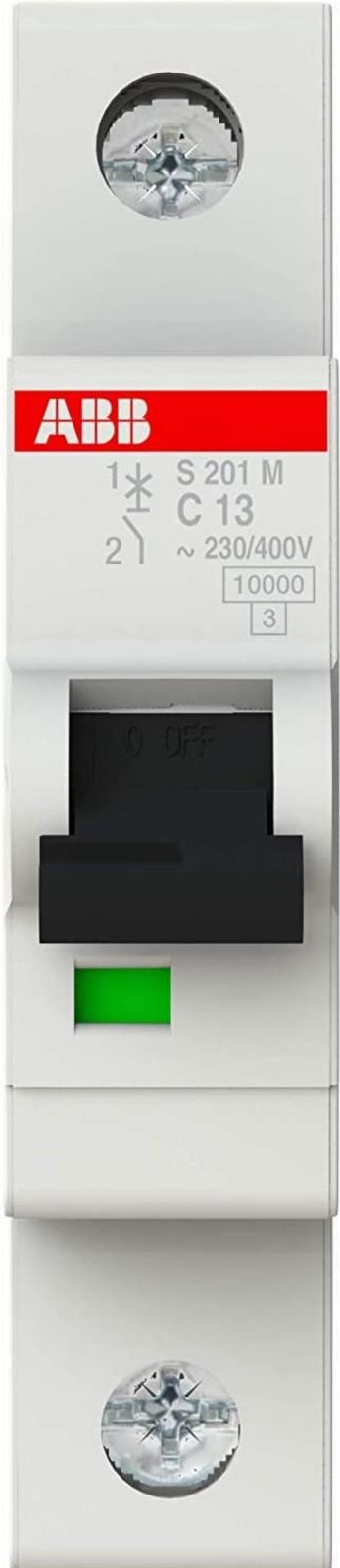S201M-C13 Miniature Circuit Breaker - 1P - C - 13 A