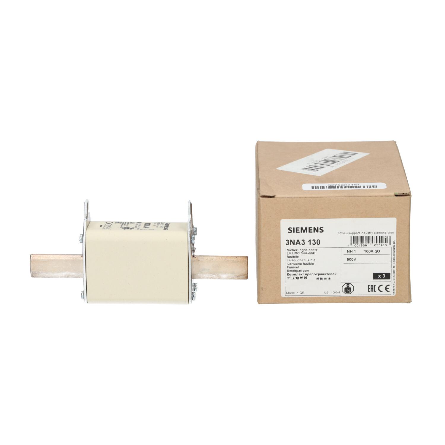 FUSE LINK, LV HRC, 100A, 500VAC, 440VDC