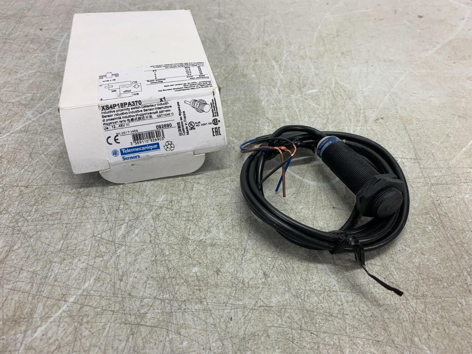 Inductive proximity sensors XS, inductive sensor XS4 M18, L62mm, PPS, Sn8mm, 12...48 VDC, cable 2 m