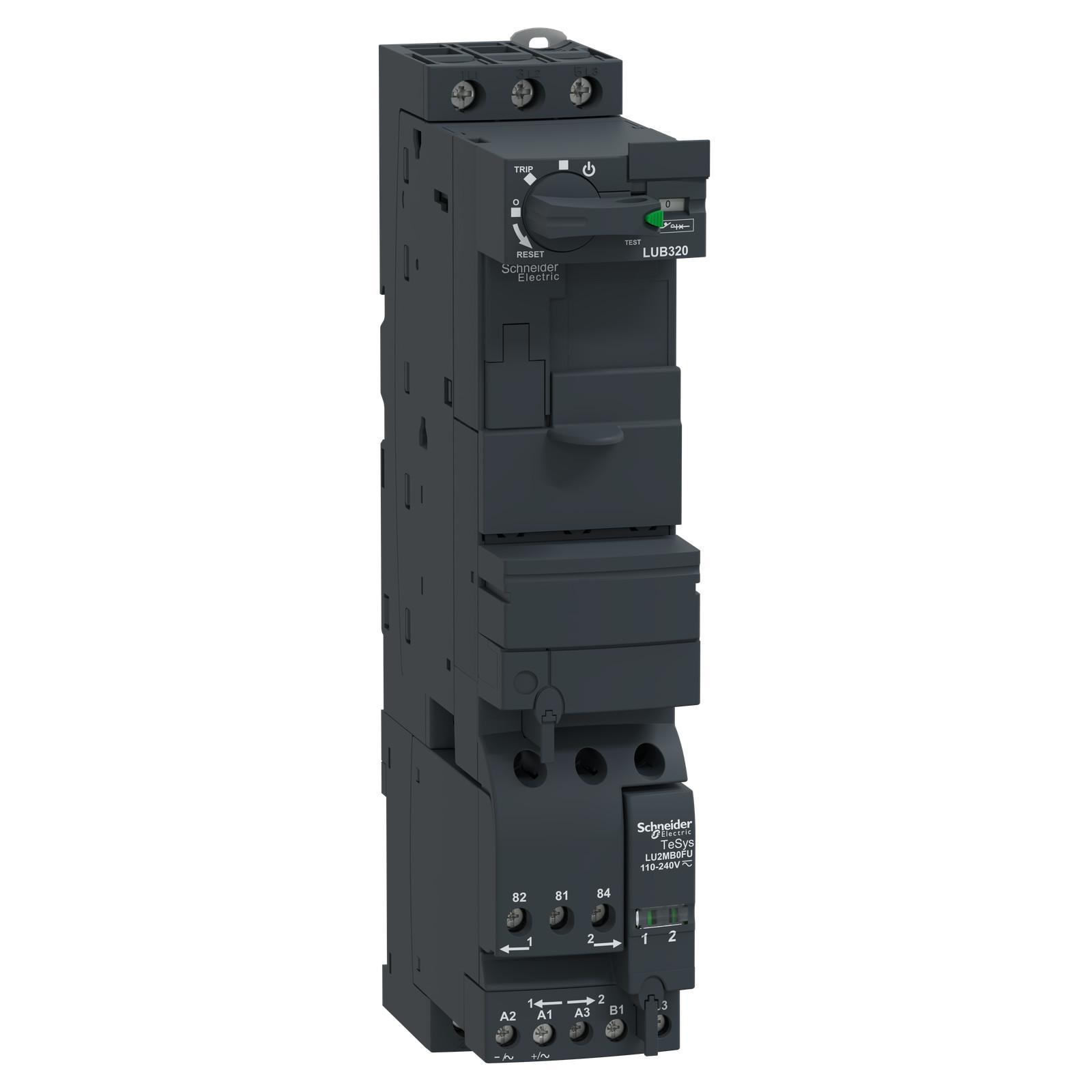 Reversing power base, TeSys Ultra, 3P, 32A/690V, coil 110-240VAC/DC