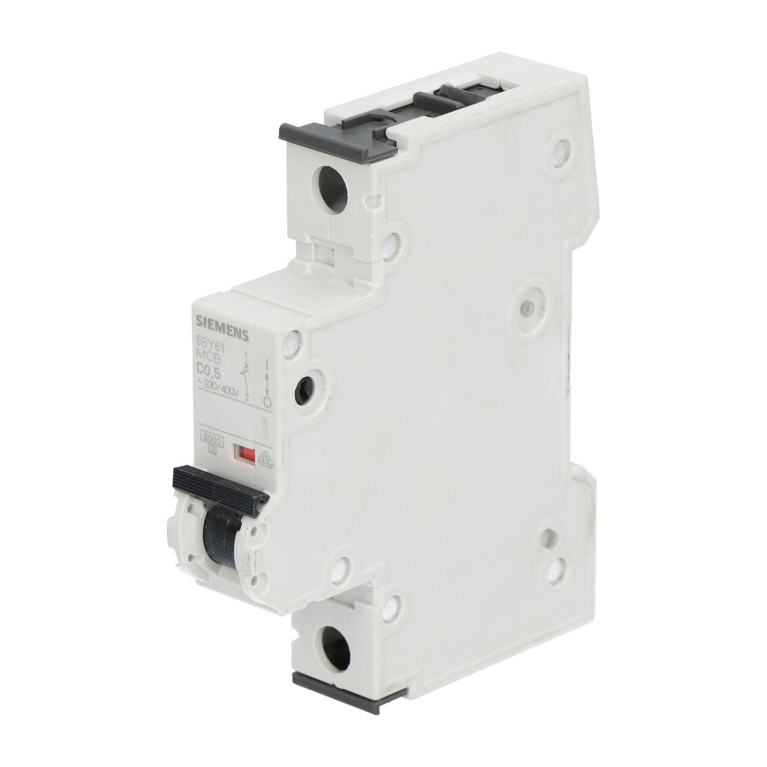 SUP PTOR 5SY6 1P 240V 0.5A 7.5K C-TRIP