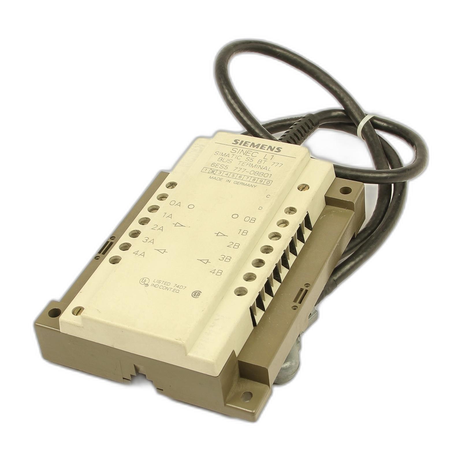 6ES5 777-0BB01 SIMATIC S5, Bus terminal BT 777-0 in stock at PLC...