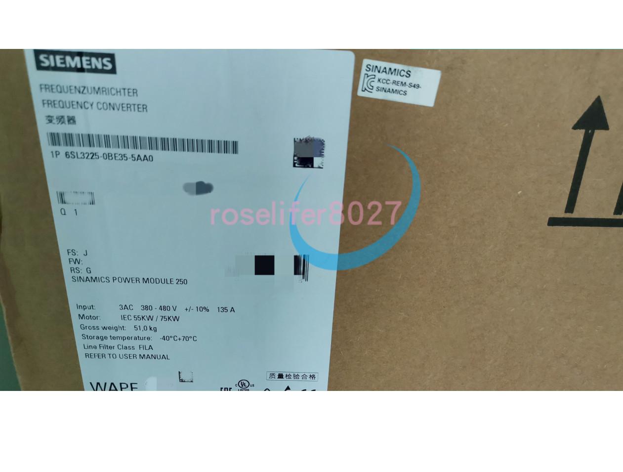 SINAMICS G120, PM250_FSF_400V_FLT, 55KW