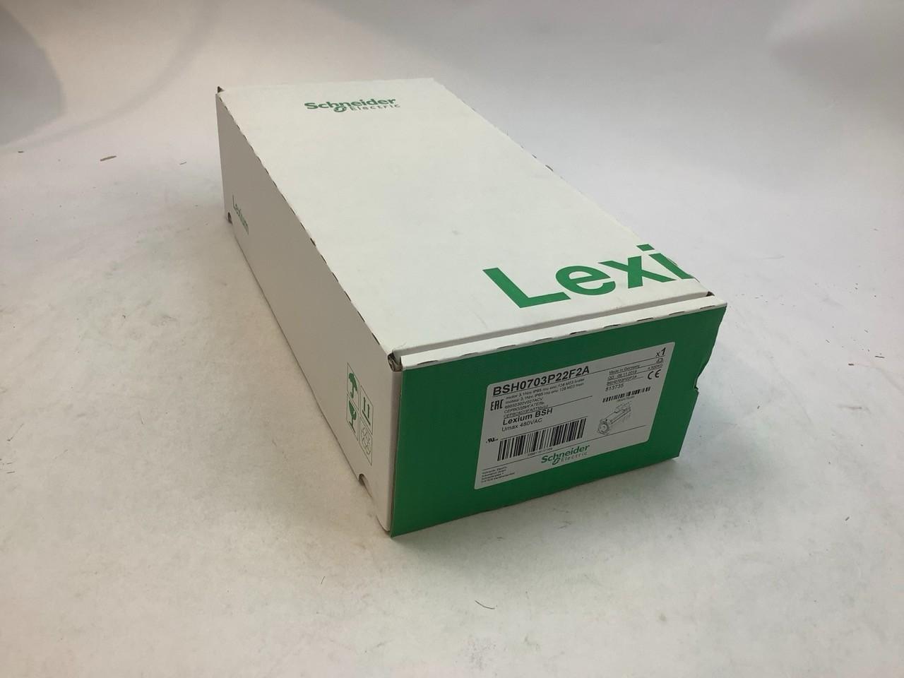 servo motor BSH, Lexium 05, 1.1N.m, 3000rpm, 70mm, untapped shaft, Sincos multi turn, with brake, IP65
