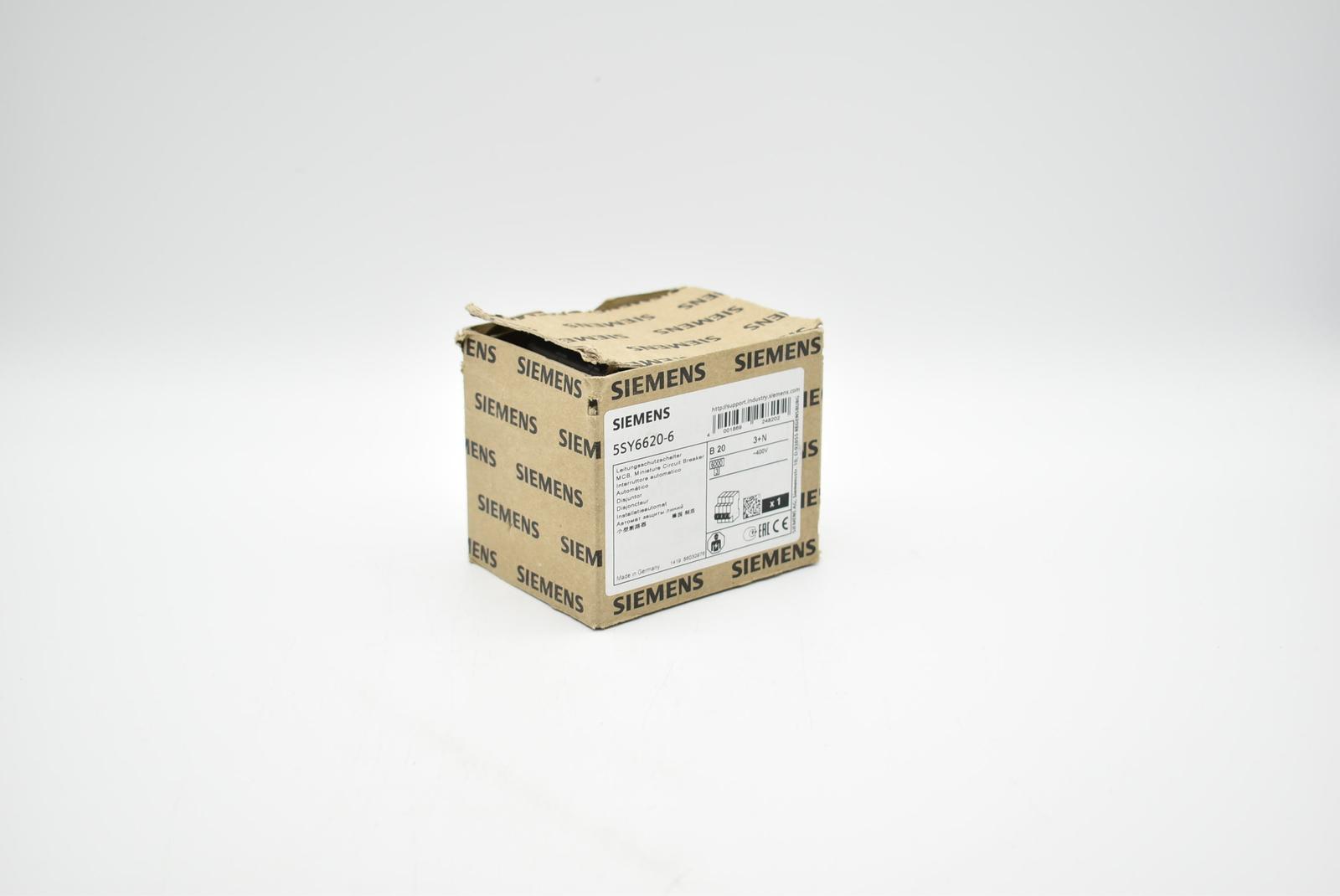 SUP PTOR 5SY6 3P+N 480V 20A 5K B-TRIP