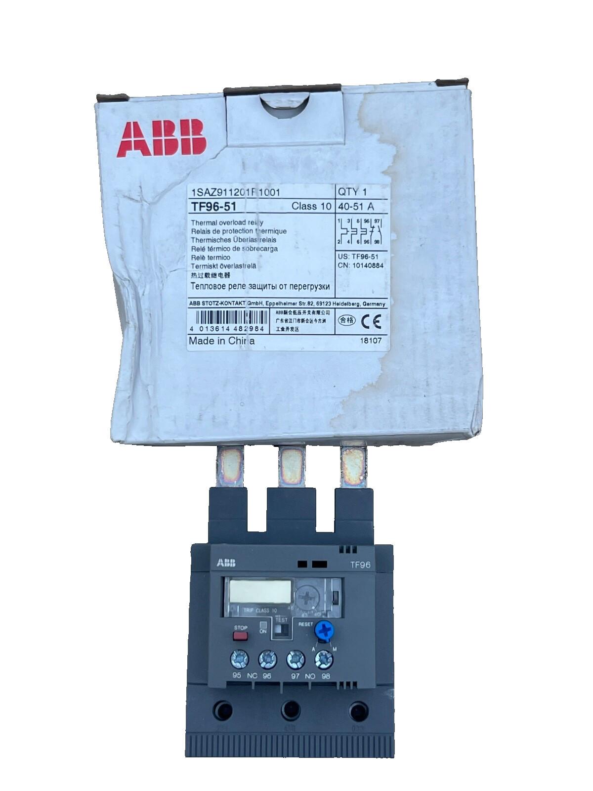TF96-51 Thermal Overload Relay 40 ... 51 A