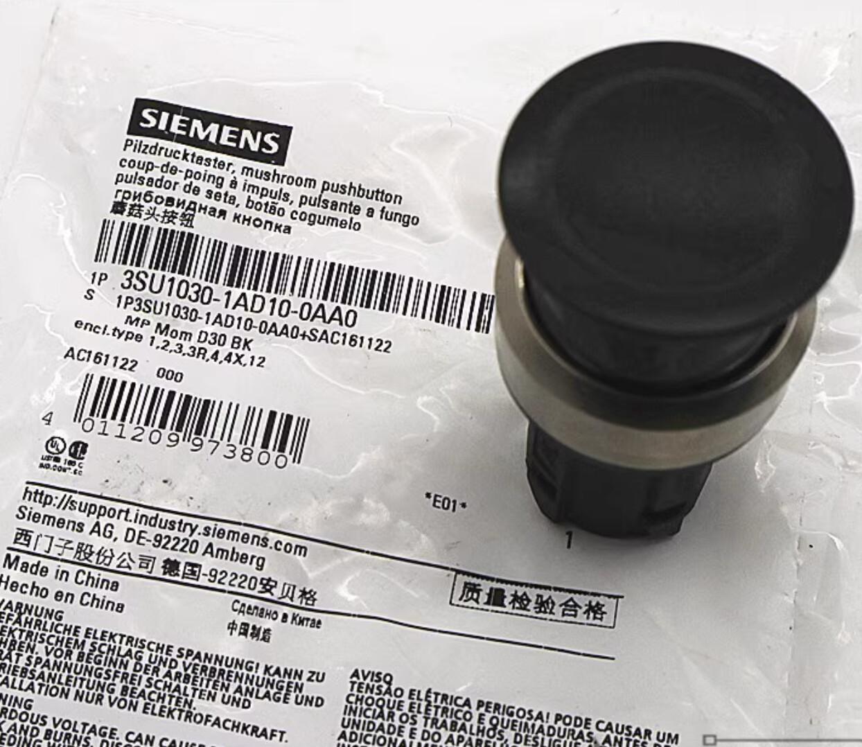 PUSHBUTTON, MOM, BLK, MH CAP O30MM