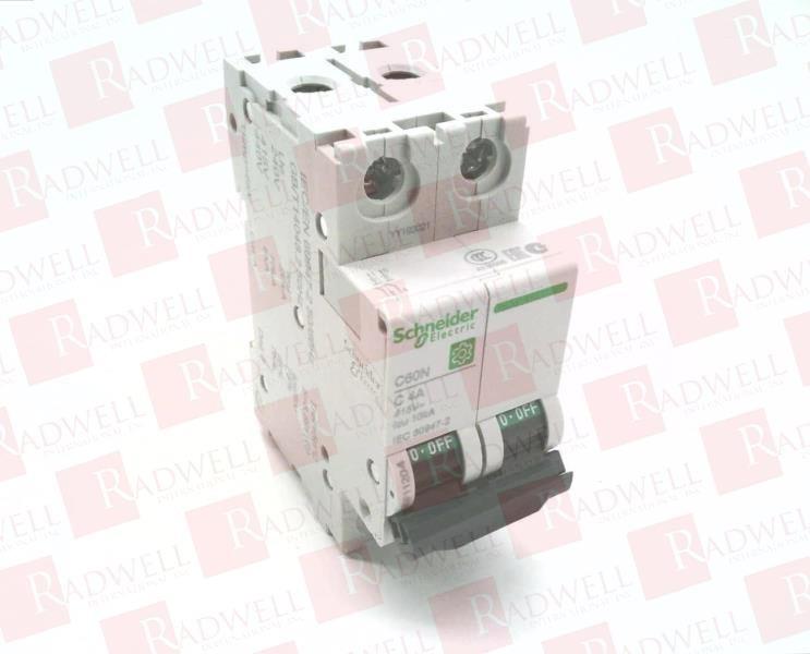 Miniature circuit breaker (MCB), Multi9 C60N, 2P, 4A, C curve, 10kA (IEC/EN 60947-2)