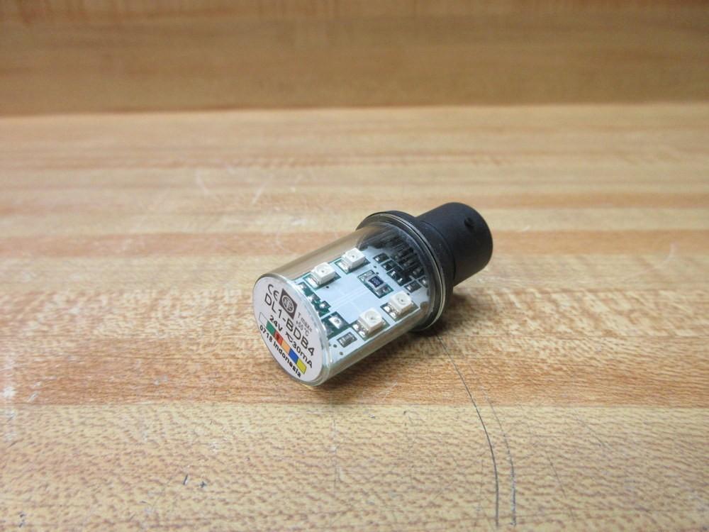 LED bulb, Harmony XVB, BA 15d, red, steady light, 24V AC/DC