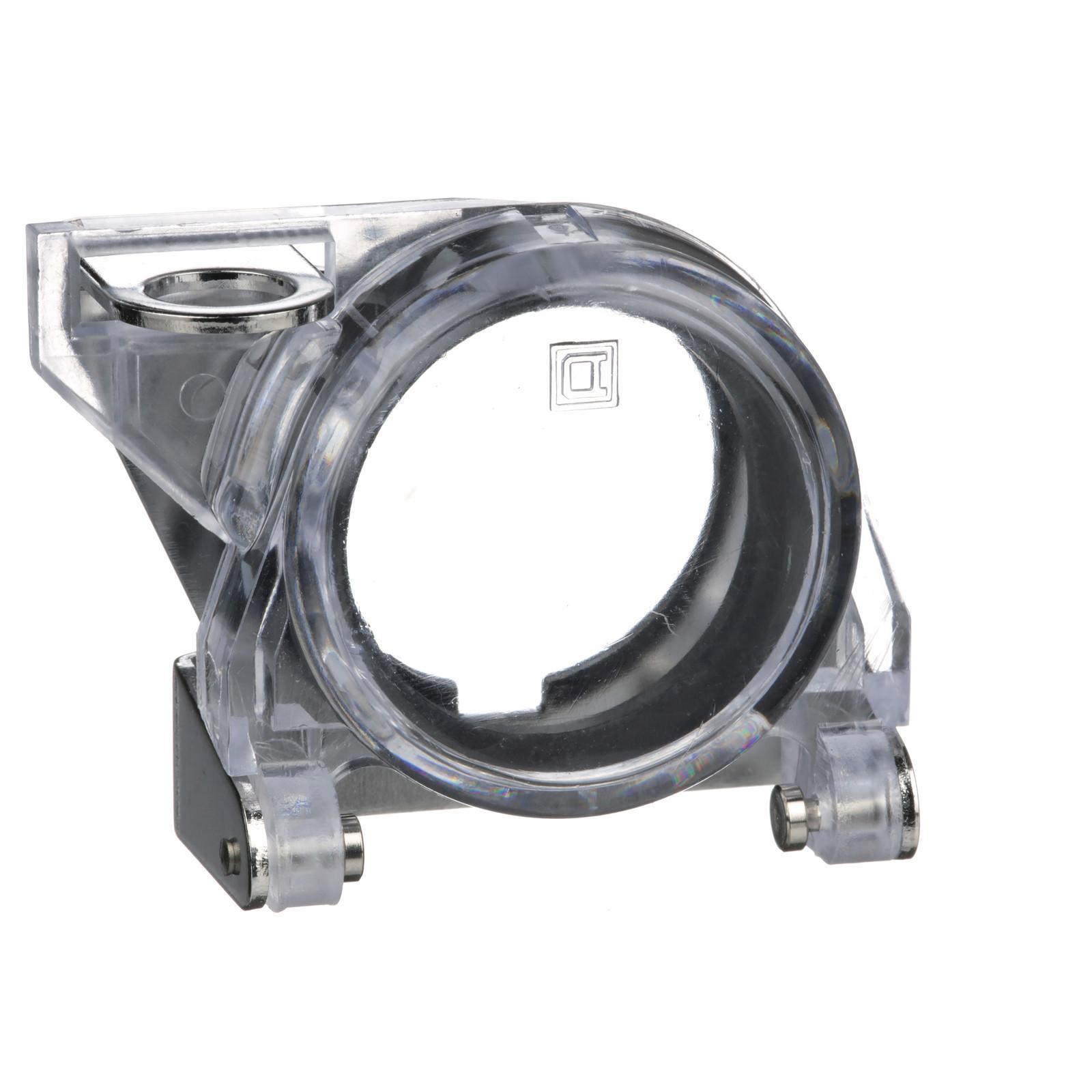 30mm Push Button, Types K or SK, nonilluminated push button cover type lockout, can be padlocked
