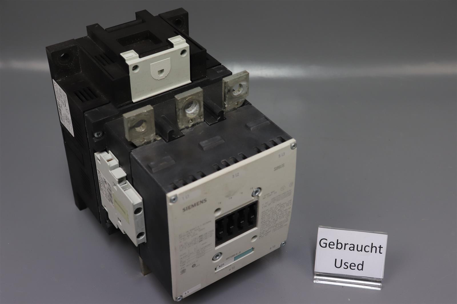 CONTACTOR S10 265A 110-127VUC 3P BAR