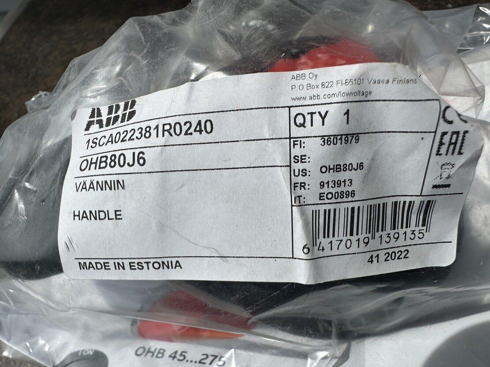 PSTL HDL 6X80MM BLACK 1,3R,12