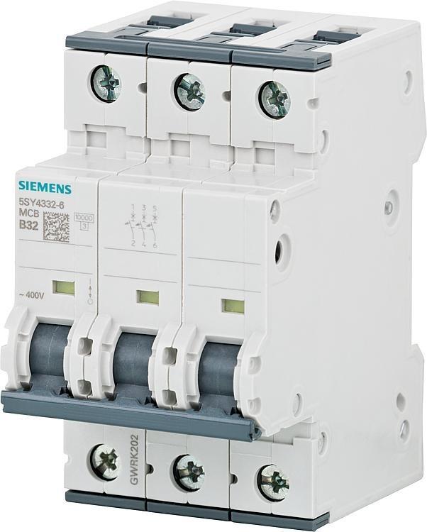 SUP PTOR 5SY4 3P 480V 25A 5K B-TRIP