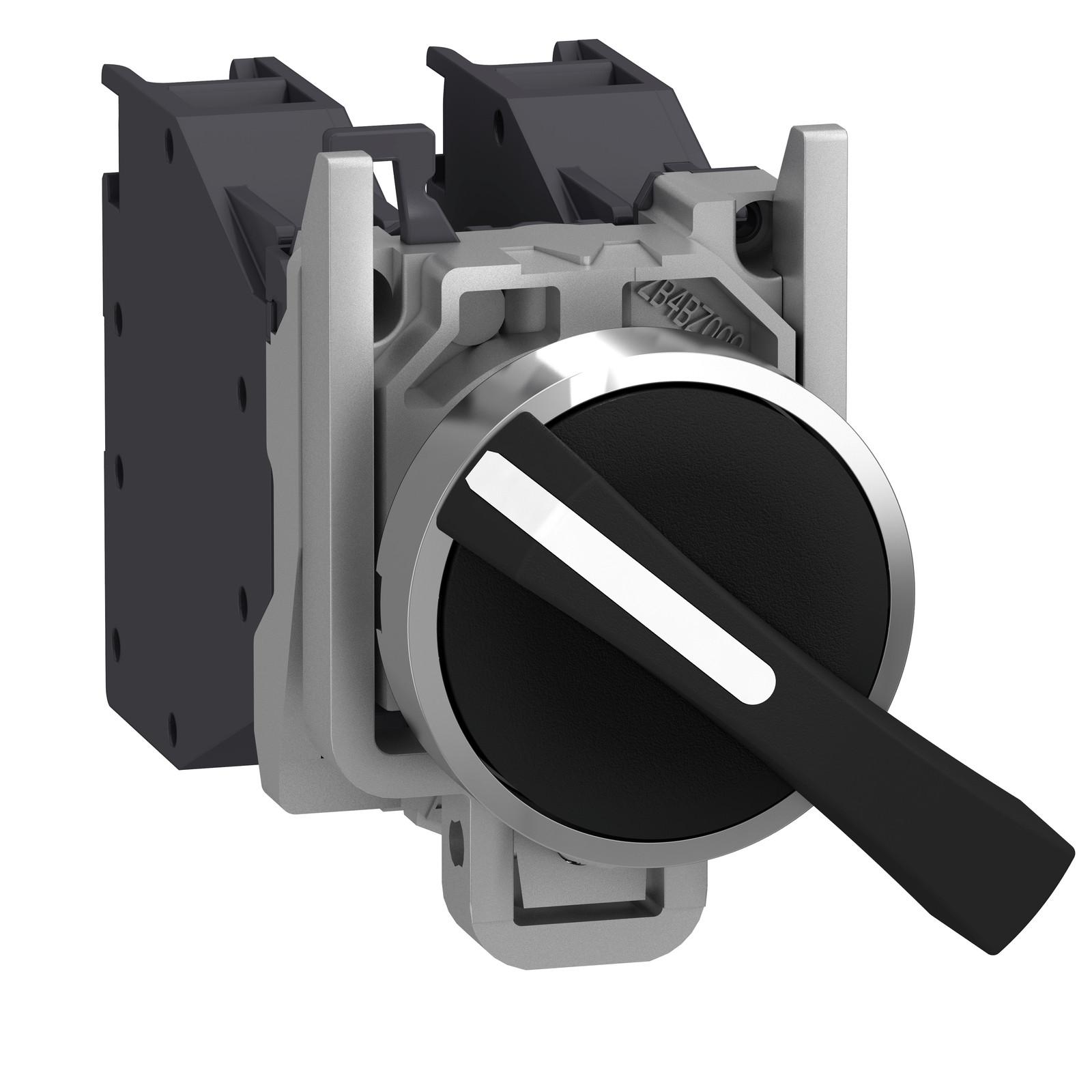 Complete selector switch, Harmony XB4, Explosive atmosphere, long handle swith 2 positions stay put
