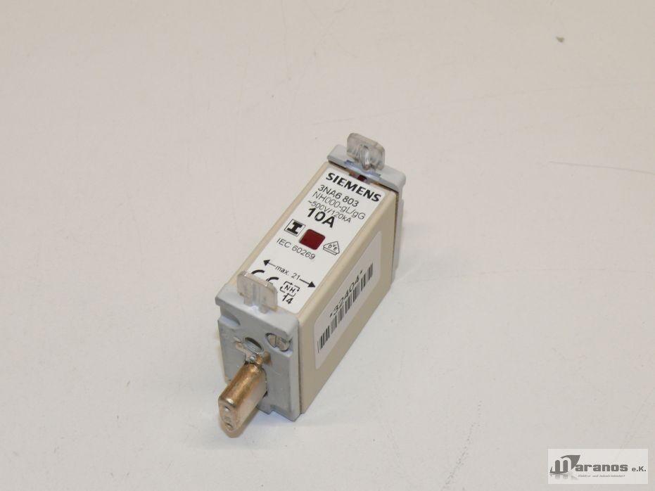 FUSE, LV HRC, 10A, 500VAC, SIZE 000