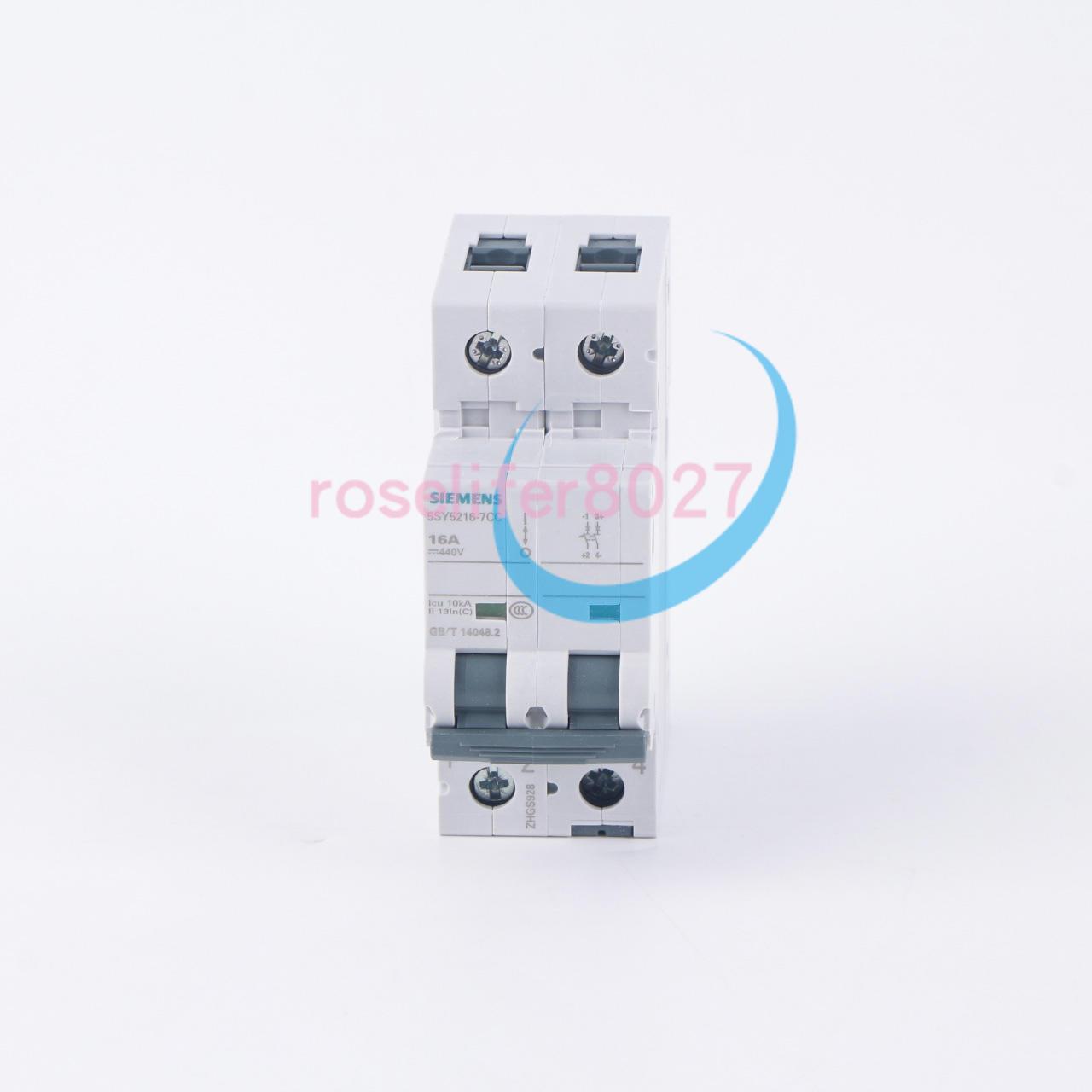 SUP PTOR 5SY5 2P IEC 400V 16A 10K C-TRIP