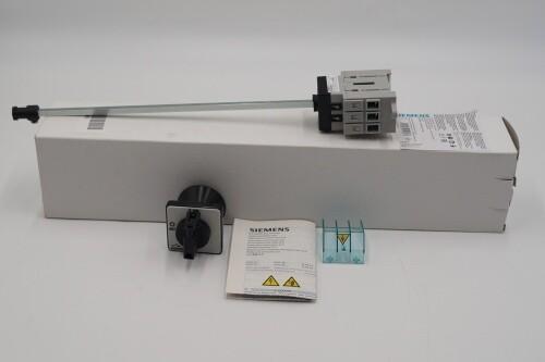 Main switch 3-pole Rated