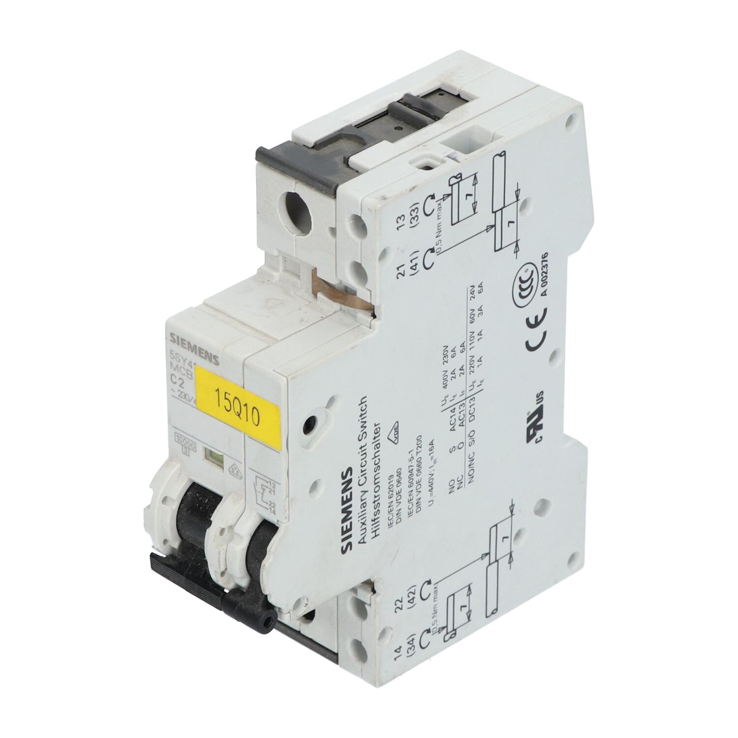 SUP PTOR 5SY4 1P 240V 2A 7.5K C-TRIP