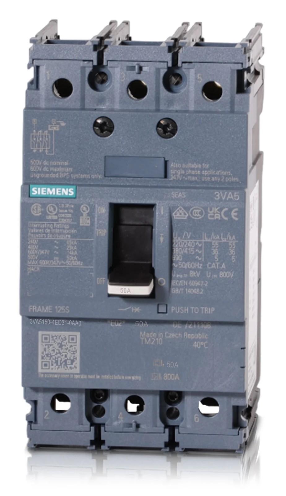 BRKR 3VA51 3P 50A 25KA FTFM