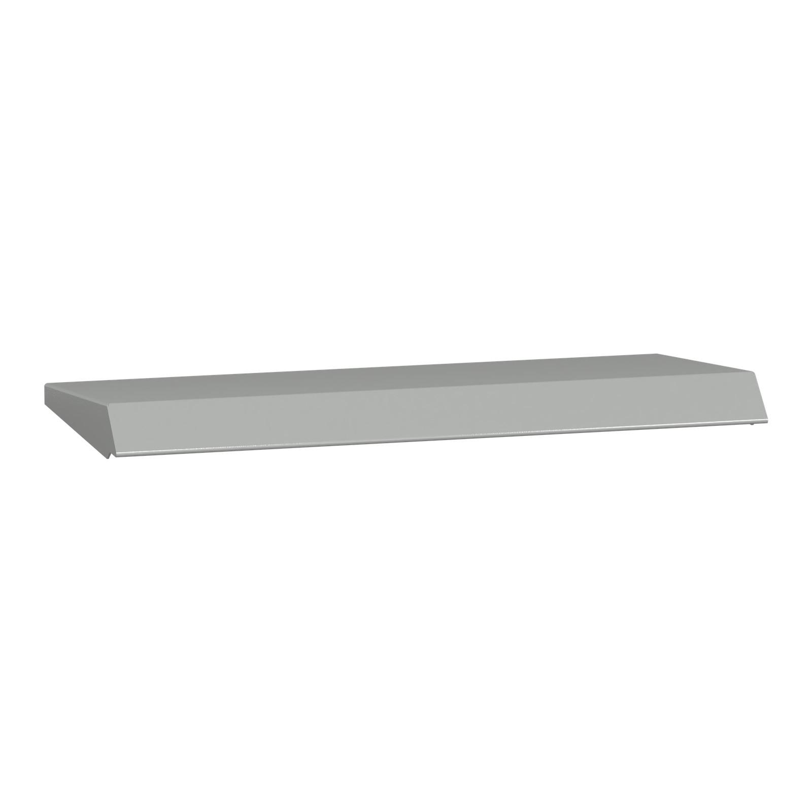 Spacial WM enclosure canopy W500xD250 Colour RAL7035.. Fixings supplied.