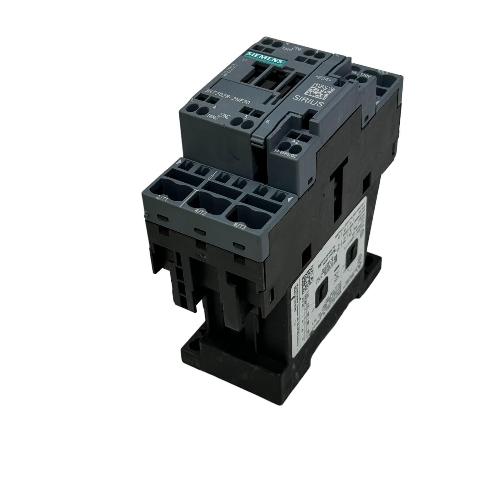 CONTACTOR S0 38A 95-130VUC 1NO/1NC SPRG
