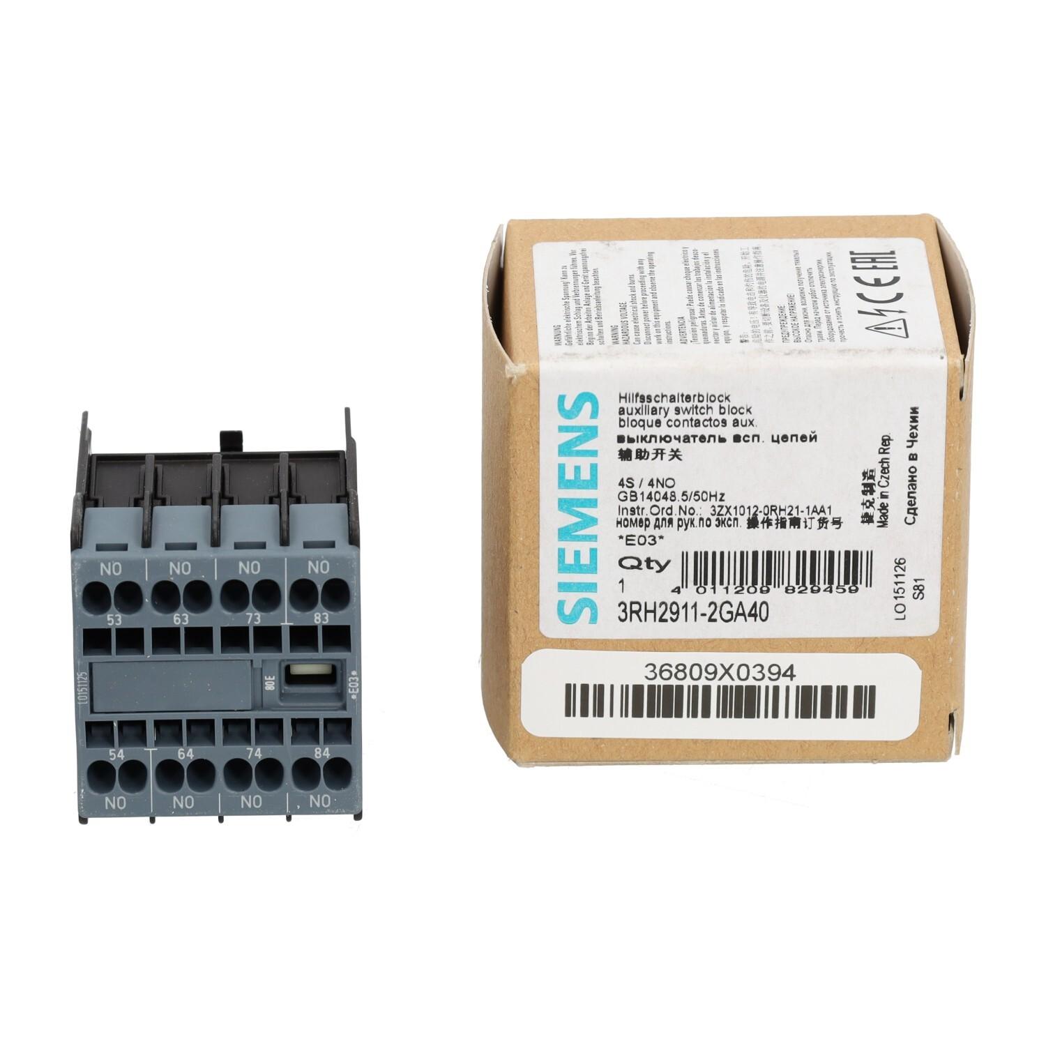 AUX. SWITCH 4NO FOR S00 SPRING