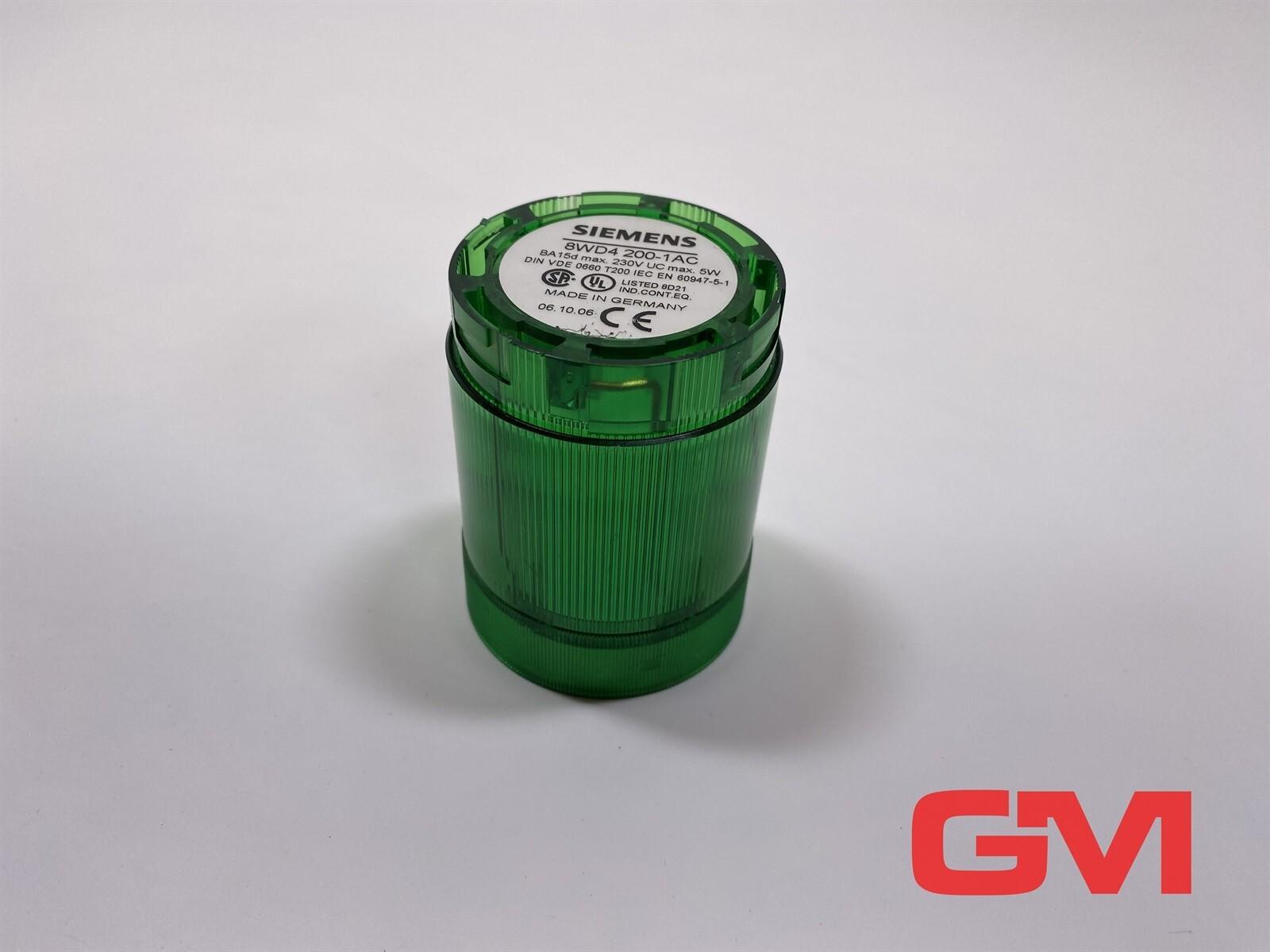 50MM, GREEN, STEADY, W/O BULB, IP54