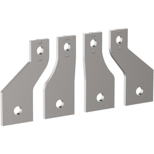 Straight terminal extension,TeSys Giga contactor,for LC1G400-500,4 pole,large connection,50 mm width