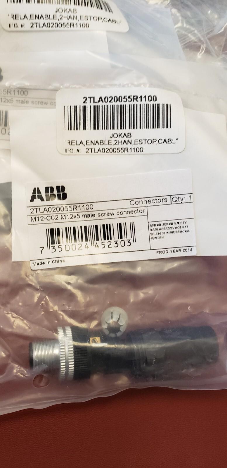 M12-C02 M12X5 MALE SCREW CON