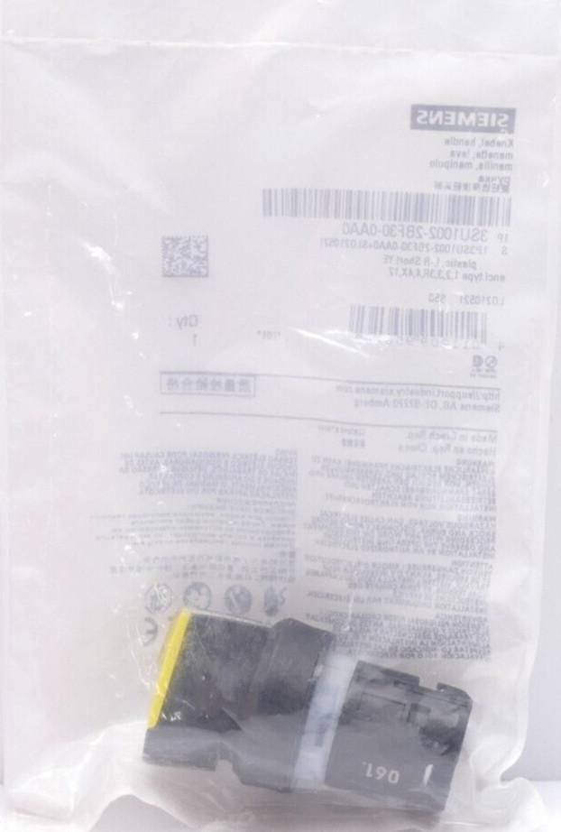 SEL SW, 2POS, MTND, SHORT HANDLE, YEL