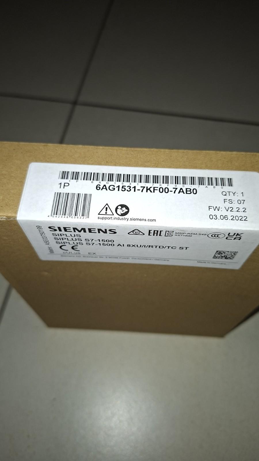 SIPLUS S7-1500 AI 8XU/I/RTD/TC ST